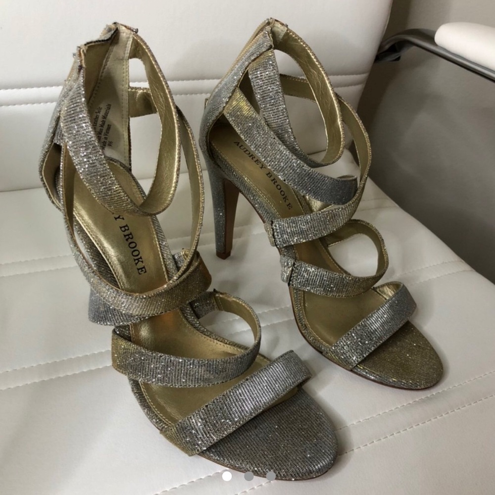 Audrey Brooke Strappy Heels